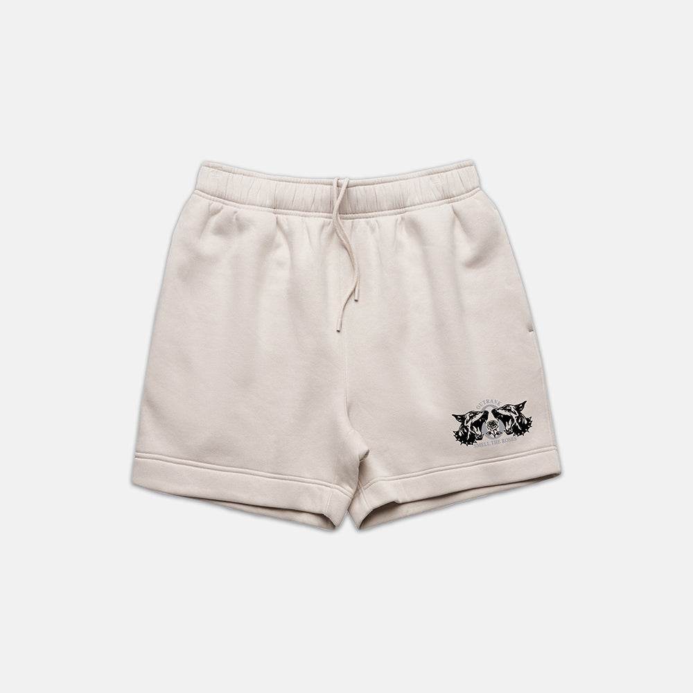 Smell The Roses Embroidered Shorts