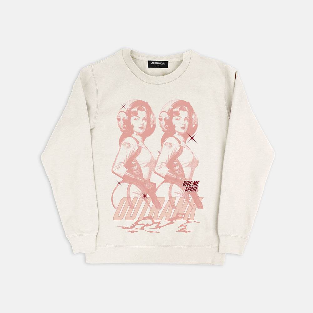 Give Me Space Crewneck Fleece