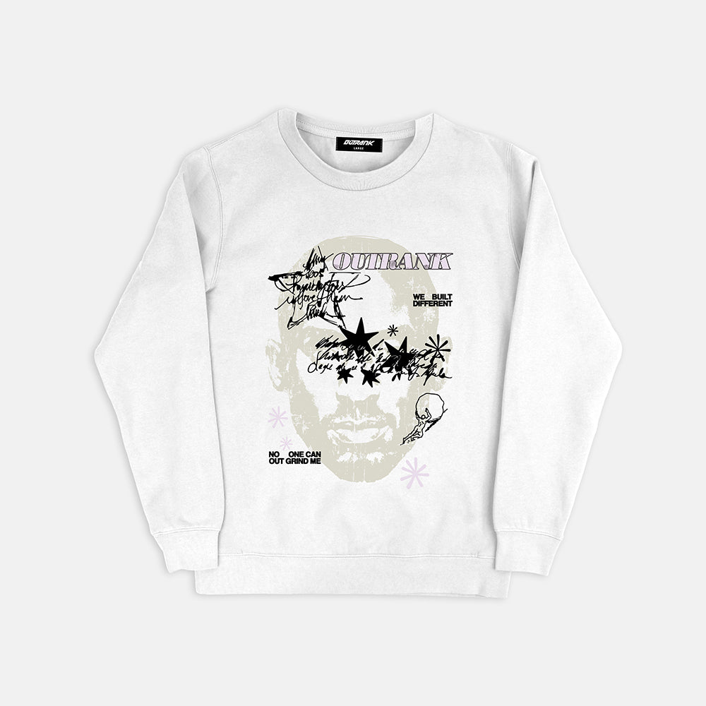 We Built Different Crewneck Fleece