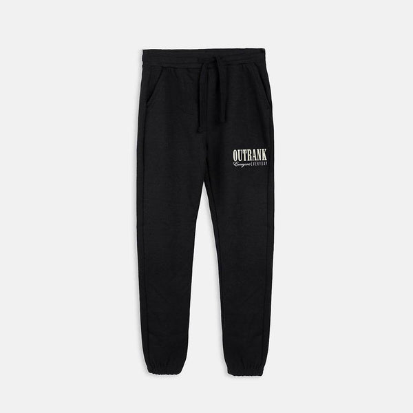 Everyone Embroidered Joggers - Outrank – Outrank Brand
