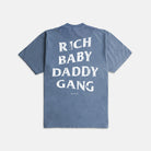 Rich Baby Daddy Gang T-shirt 3.0- Washed Denim