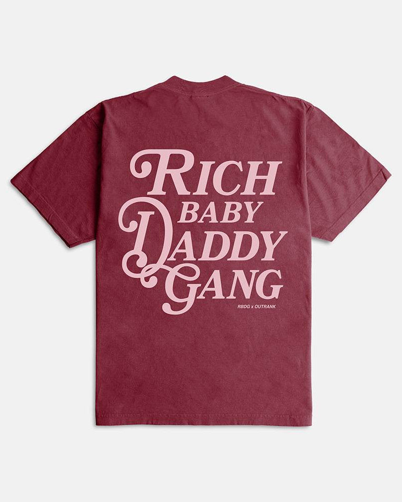 RBDG T-shirt 3.0- Burgundy