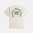 Wealth Club '10 Ultra Heavyweight T-shirt- Cream - Outrank Brand