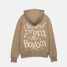 Started From The Bottom Premium Hoodie Tan