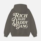 RBDG Premium Oversized Hoodie - Faded Grey - Outrank Brand