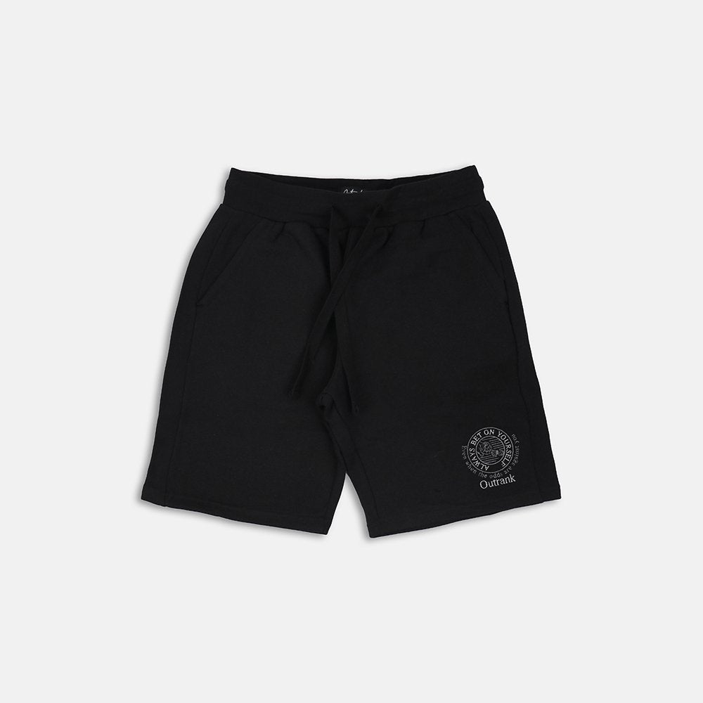 Always Bet Embroidered Fleece Shorts