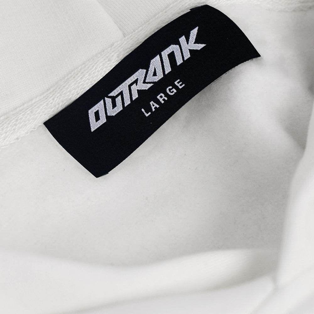 Rich Baby Daddy Gang Premium Oversized Hoodie - White