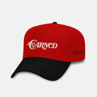 Earned Puff Embroidered Snapback