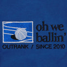 Oh We Ballin' Embroidered T-shirt