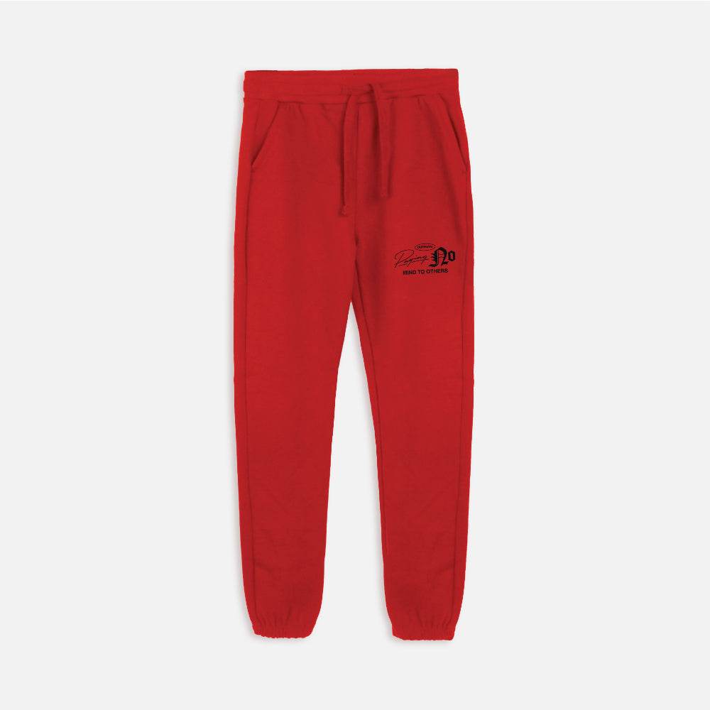 Paying No Mind Embroidered Jogger