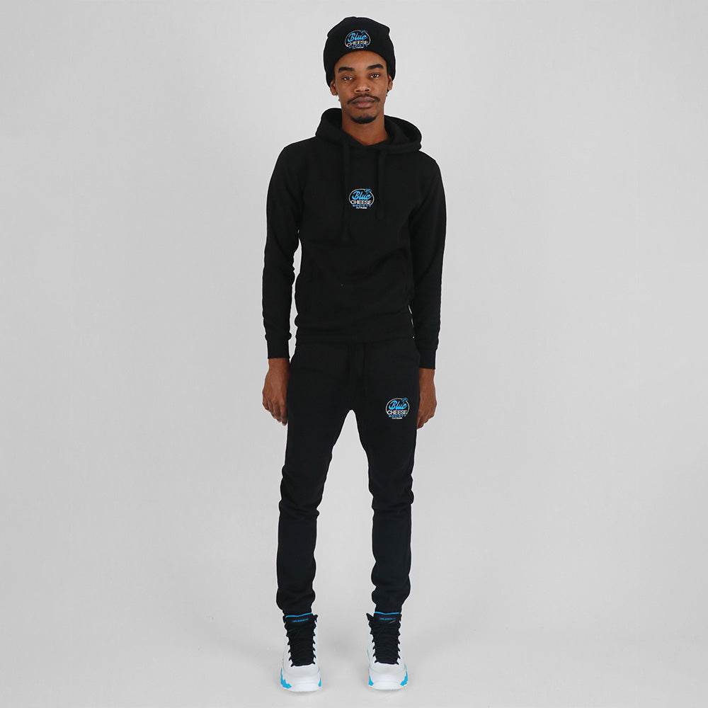 Blue Cheese Society Embroidered Hoodie