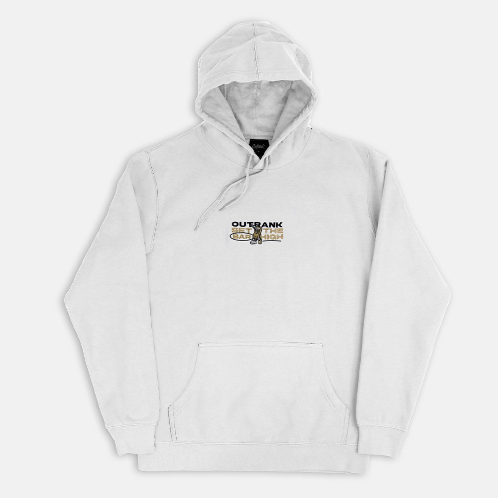 Set The Bar High Embroidered Hoodie | Streetwear Sneaker Matching | Outrank  Brand