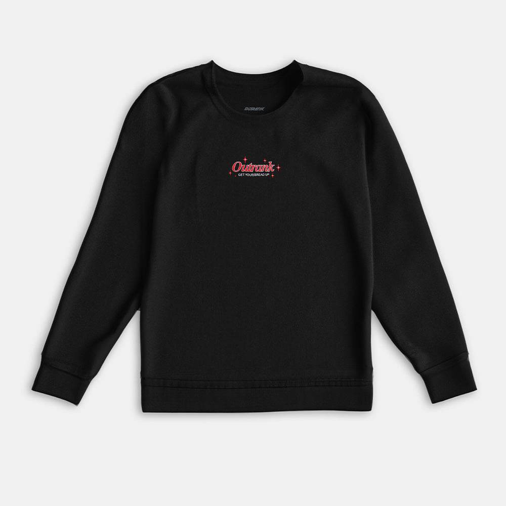 Get Your Bread Up Embroidered Crewneck Fleece