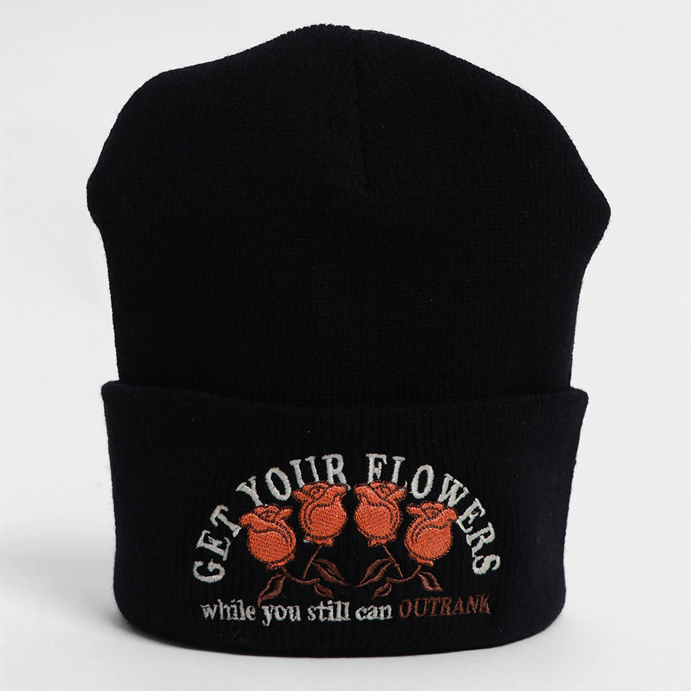 Get Your Flowers Beanie - Outrank Brand