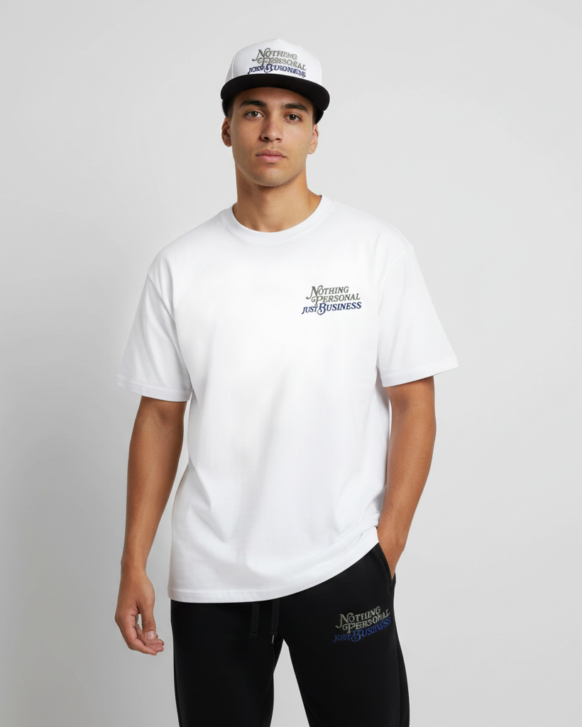 Nothing Personal Embroidered Heavyweight T-shirt