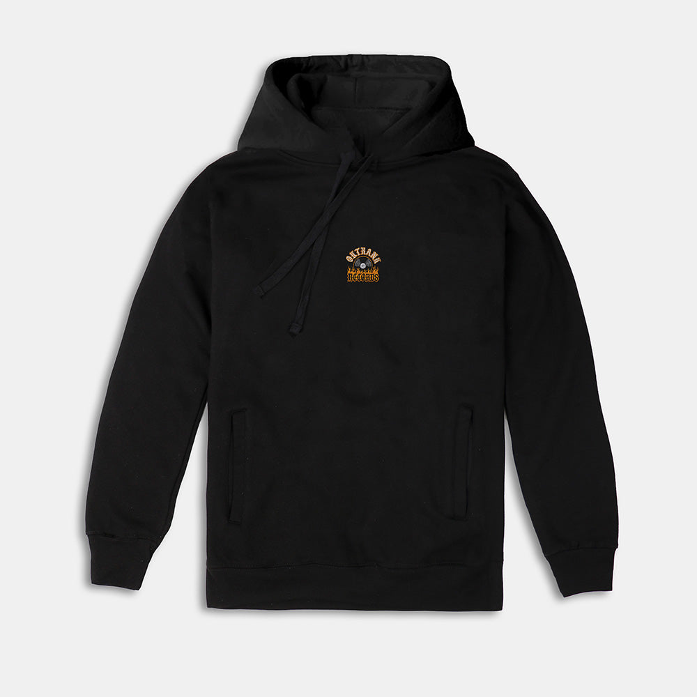 Outrank Records Embroidered Hoodie